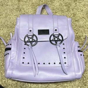Blackcraft Lilac Pentagram Backpack